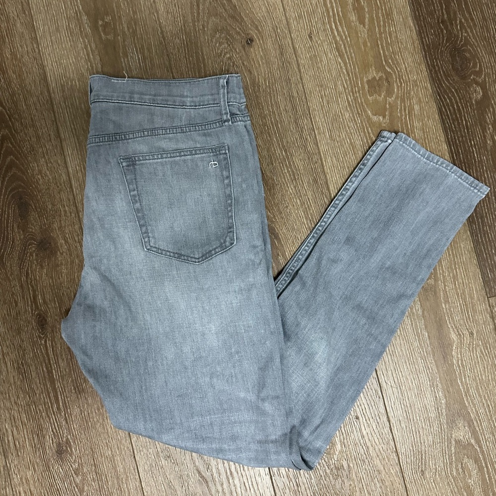 Rag & Bone Gray and Tan Jeans